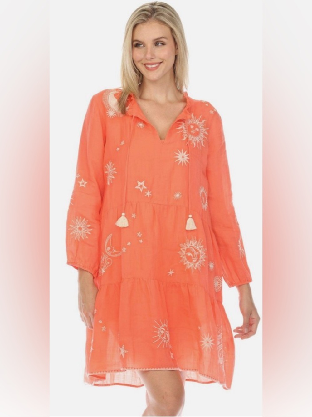 Johnny Was Andromeda Tiered Field Dress
